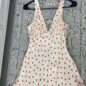 Zara strawberry dress